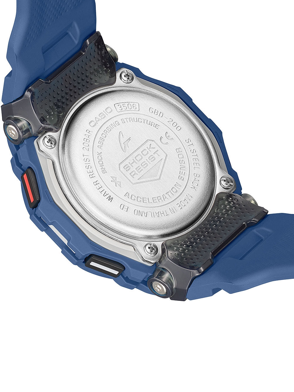 Casio GBD-200-2ER G-Shock vyriškas laikrodis 46mm 20ATM