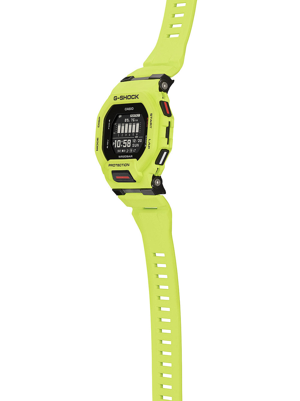 Casio GBD-200-9ER G-Shock vyriškas laikrodis 46mm 20ATM