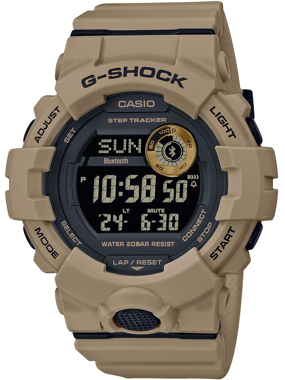 Casio GBD-800UC-5ER G-Shock vyriškas laikrodis 48mm 20ATM