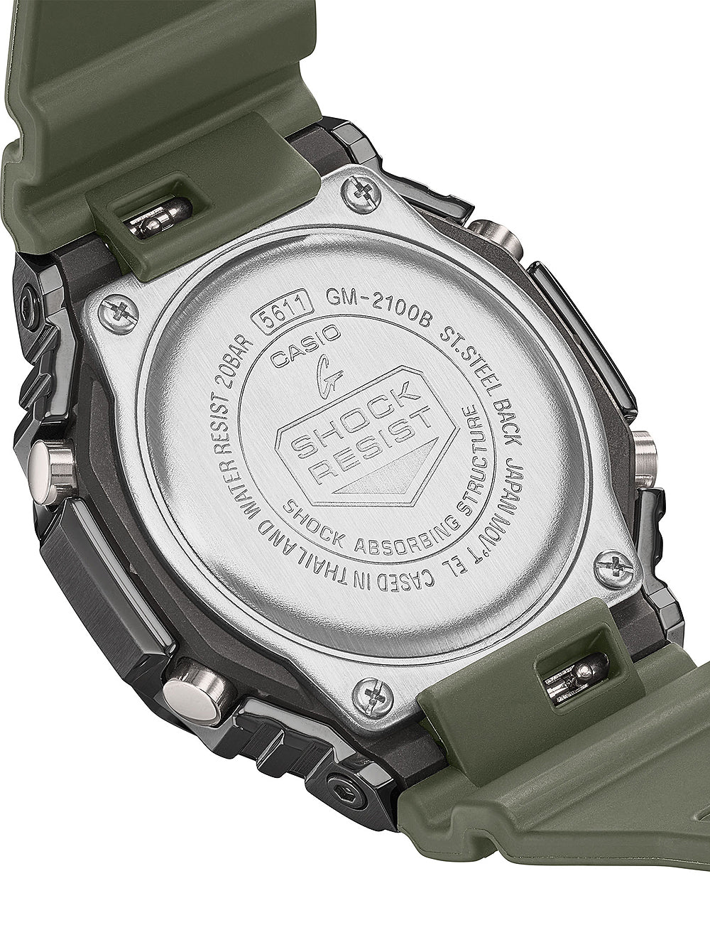 Casio GM-2100B-3AER G-Shock vyriškas laikrodis 44mm 20ATM