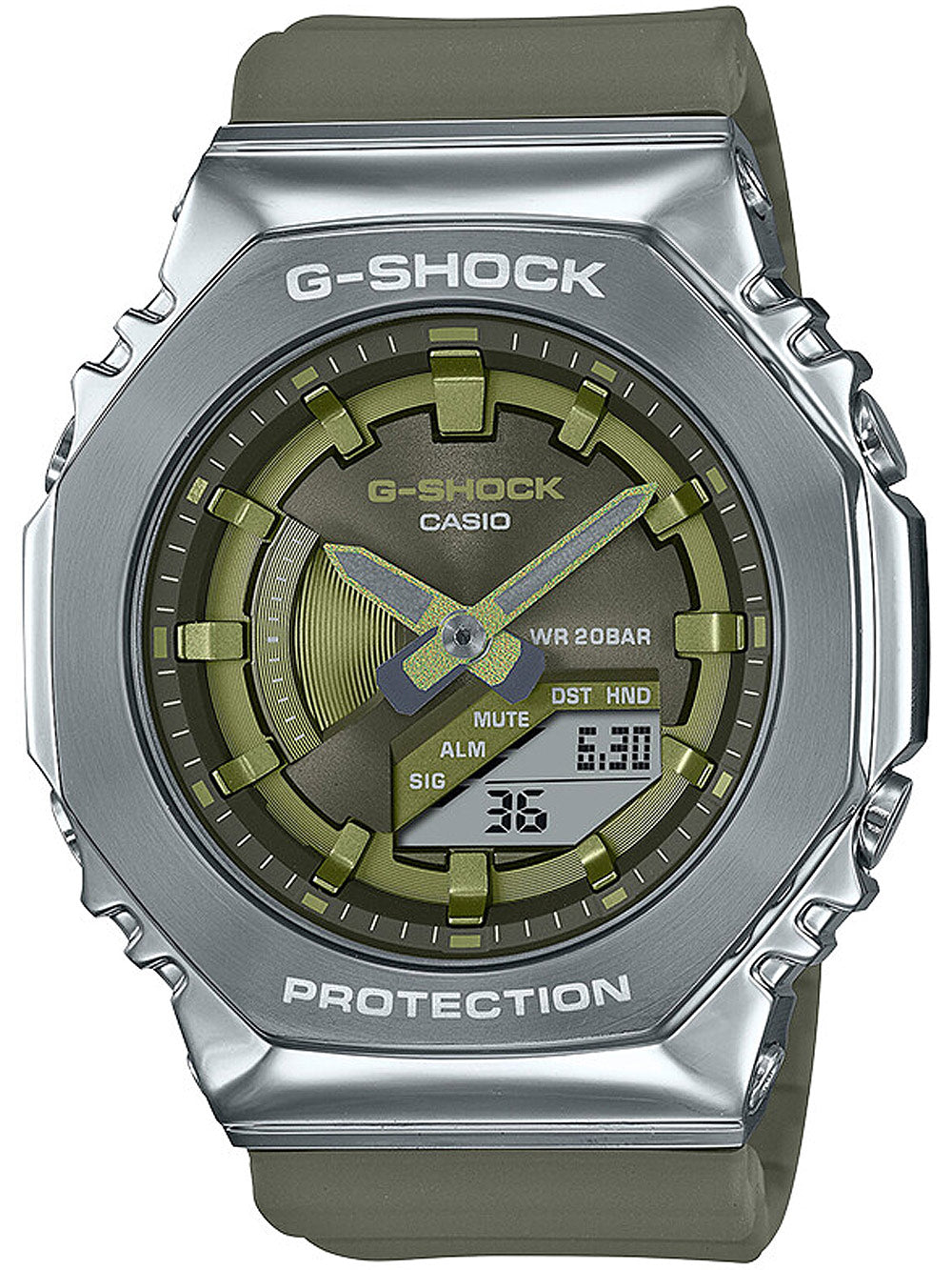 Casio GM-S2100-3AER G-Shock Unisex laikrodis 41mm 20ATM