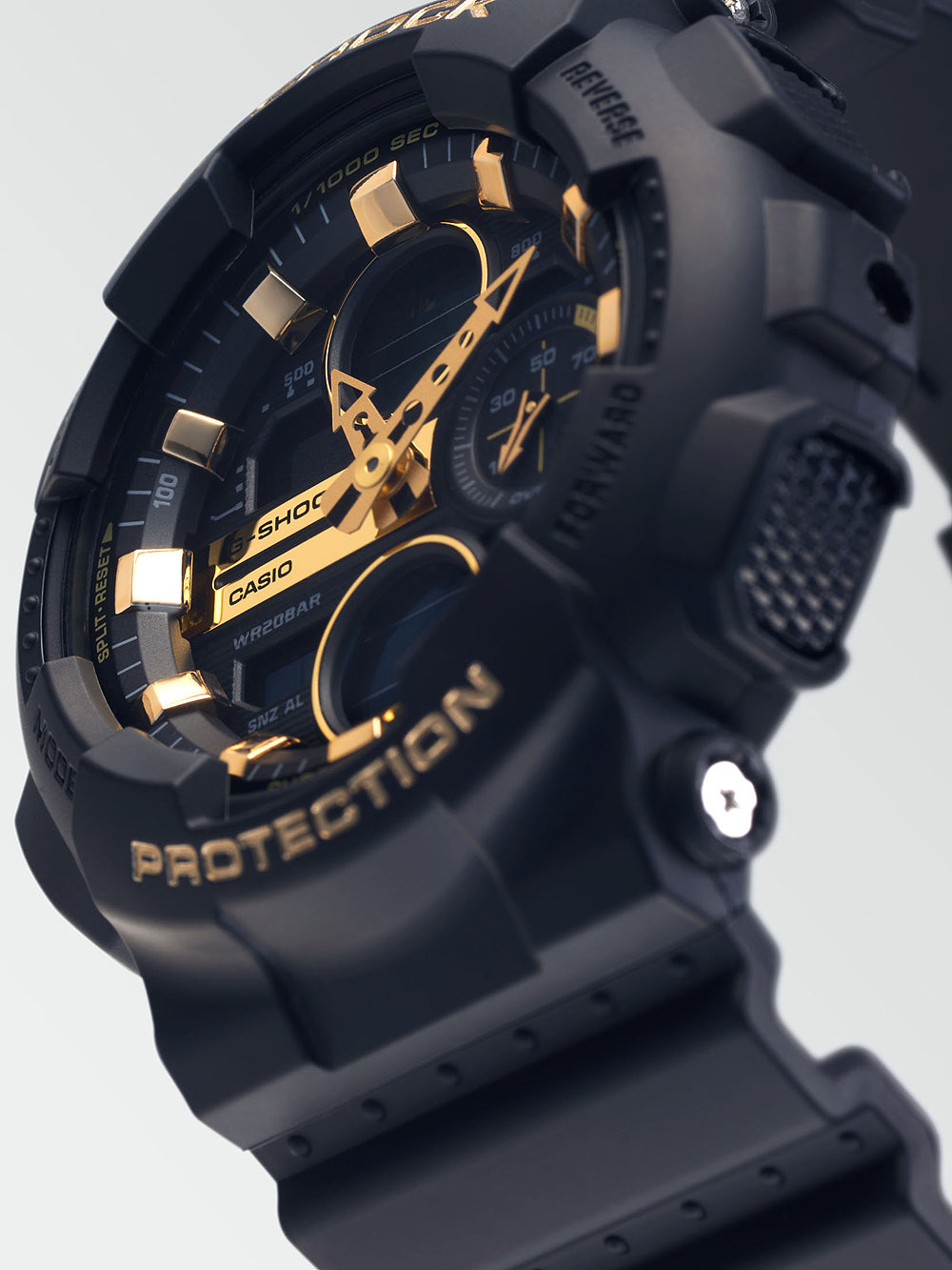 Casio GMA-S140M-1AER G-Shock vyriškas laikrodis 46mm 20ATM