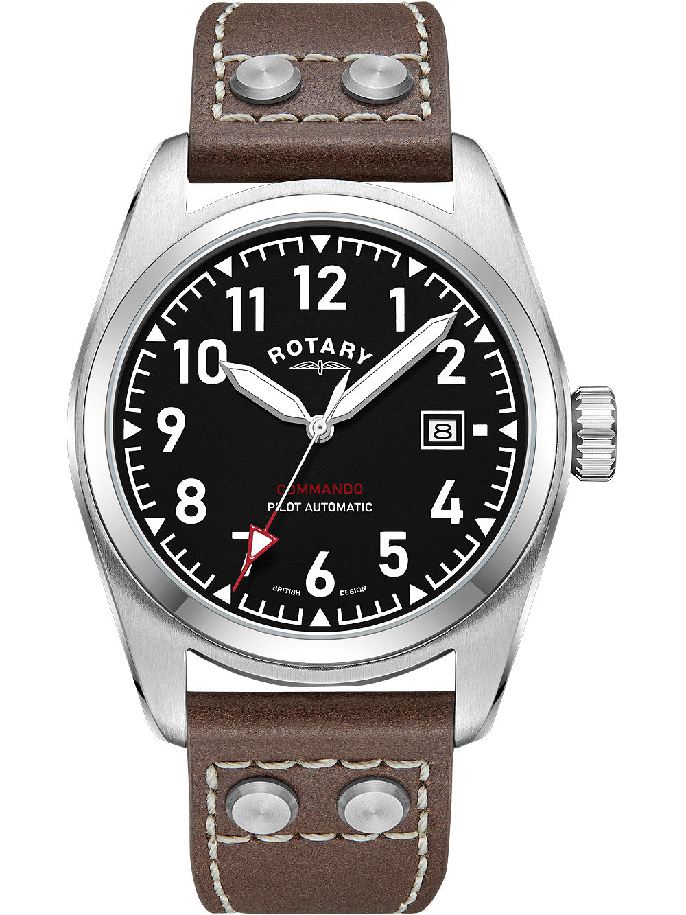 Rotary GS05470/19 Commando vyriškas laikrodis 42mm 10ATM