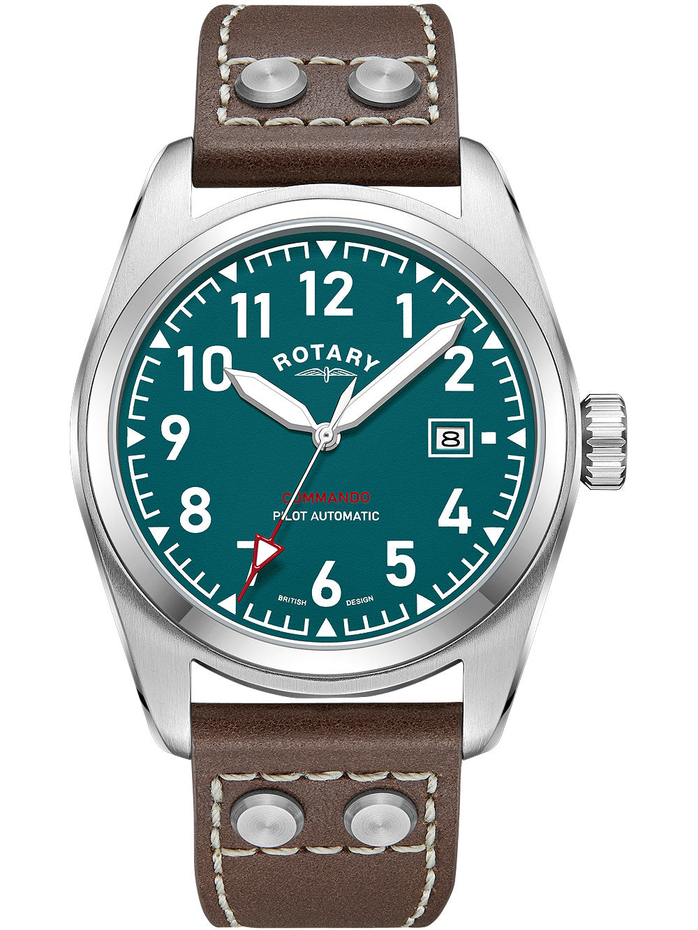 Rotary GS05470/73 Commando vyriškas laikrodis 42mm 10ATM