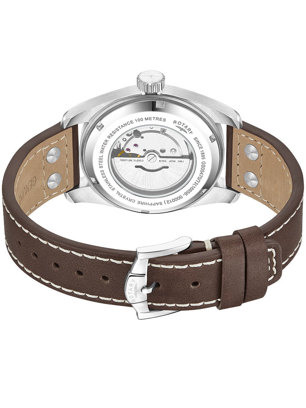 Rotary GS05470/73 Commando vyriškas laikrodis 42mm 10ATM