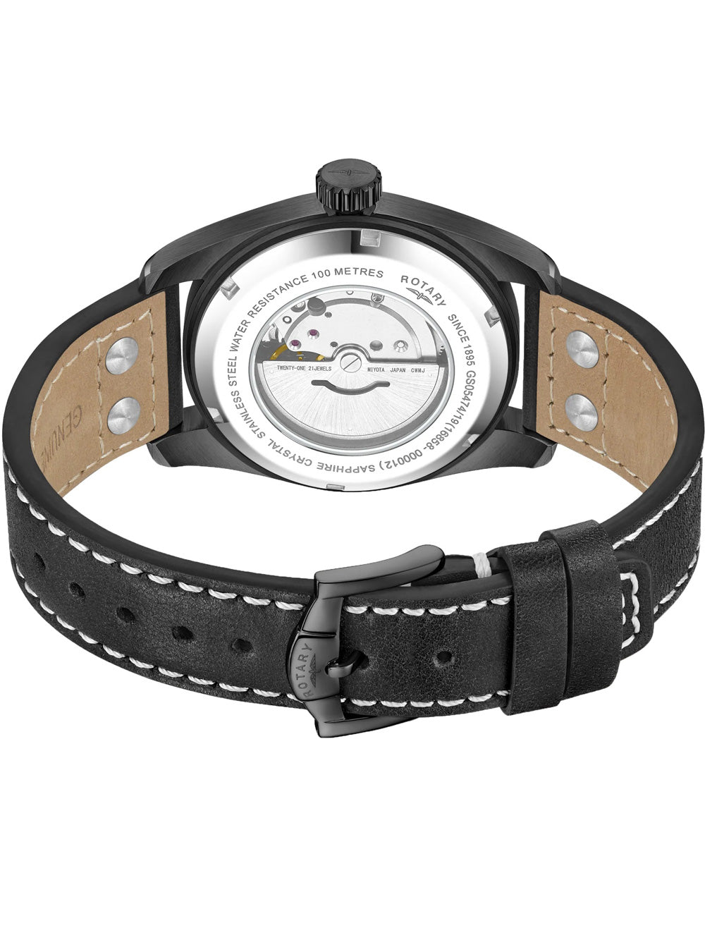 Rotary GS05474/19 Commando vyriškas laikrodis 42mm 10ATM