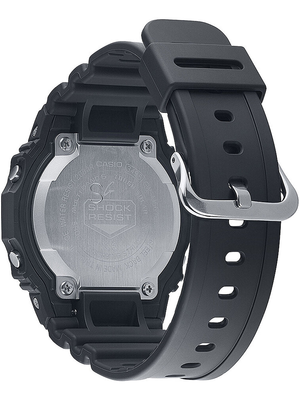 Casio GW-M5610U-1ER G-Shock solar radio controlled vyriškas laikrodis 43mm 20ATM