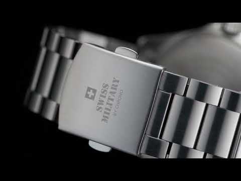 Swiss Military SM34095.06 vyriškas laikrodis 43mm 10ATM