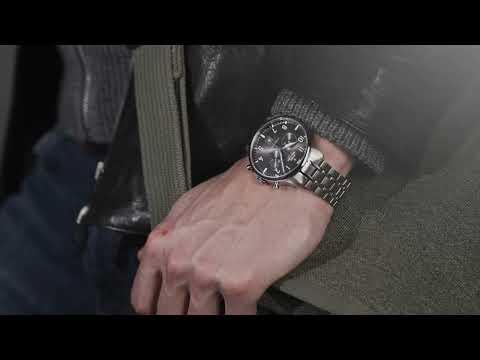 Swiss Military SM34098.09 Vintage Chronograph vyriškas laikrodis 43mm 10ATM