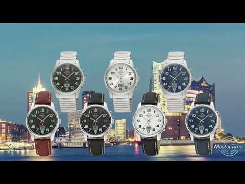 Master Time MTGA-10815-31L Radio-Controlled vyriškas laikrodis 41mm 3ATM