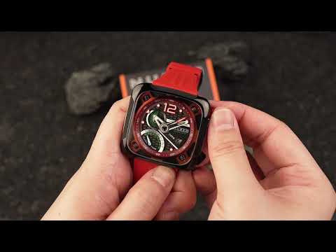 Nubeo NB-6094-05 vyriškas laikrodis OAO Automatic Limited Edition 44mm 5ATM