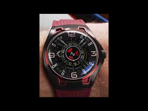 Nubeo NB-6094-02 vyriškas laikrodis OAO Automatic Limited Edition 44mm 5ATM