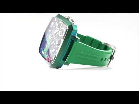 Nubeo NB-6084-03 vyriškas laikrodis Odyssey Triple Time-Zone Limited 58mm 5ATM