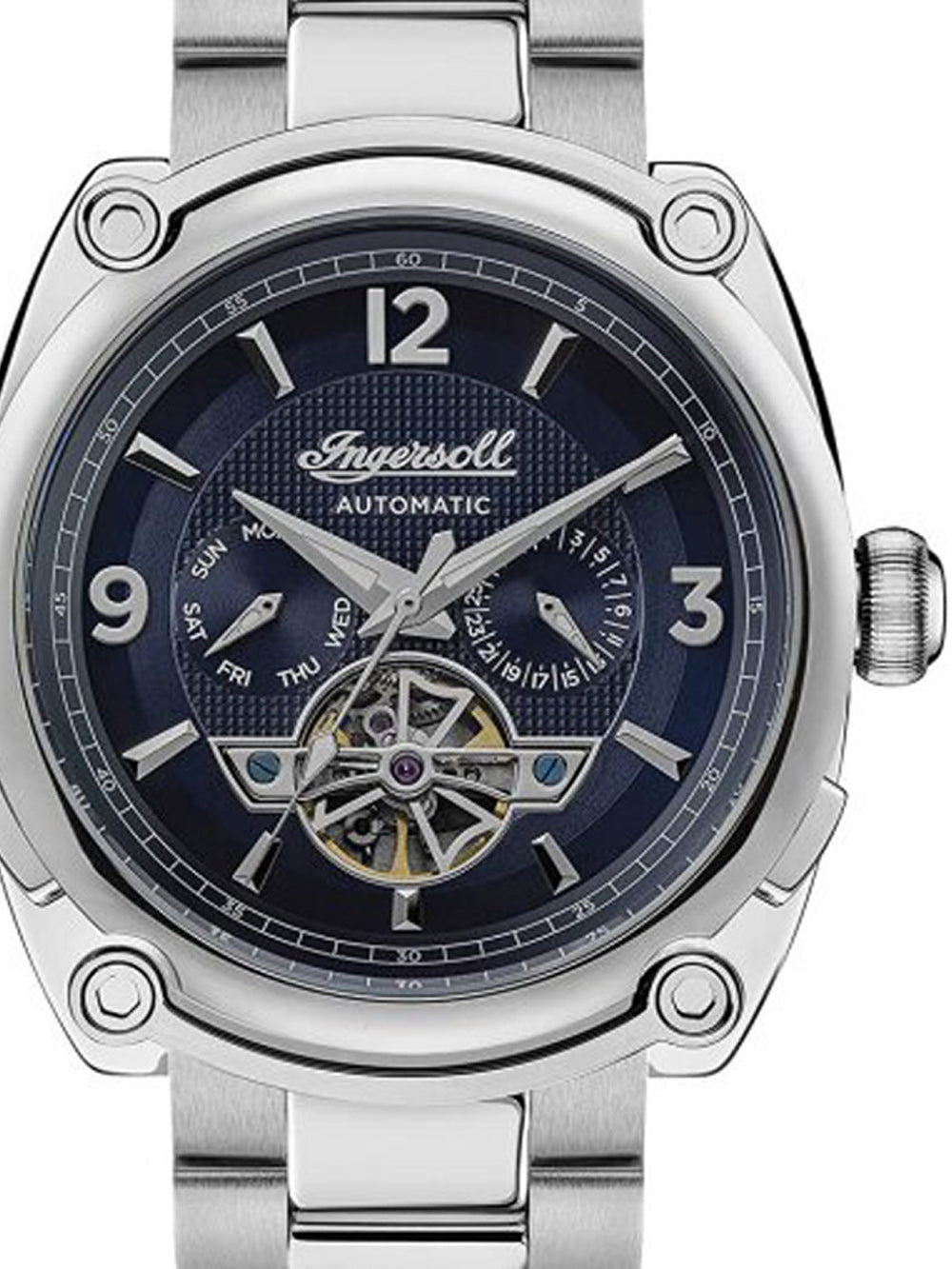 Ingersoll I01107 The Michigan Automatic vyriškas laikrodis 45mm 5ATM