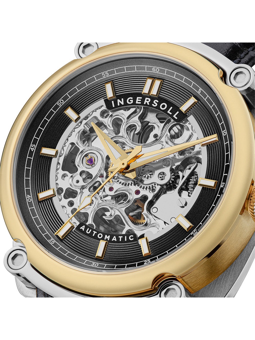 Ingersoll I13301 The Michigan Automatic vyriškas laikrodis 45mm 5ATM
