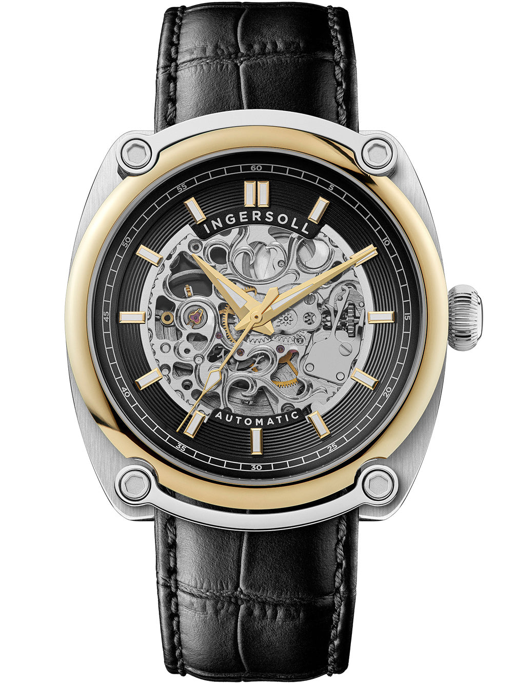 Ingersoll I13301 The Michigan Automatic vyriškas laikrodis 45mm 5ATM