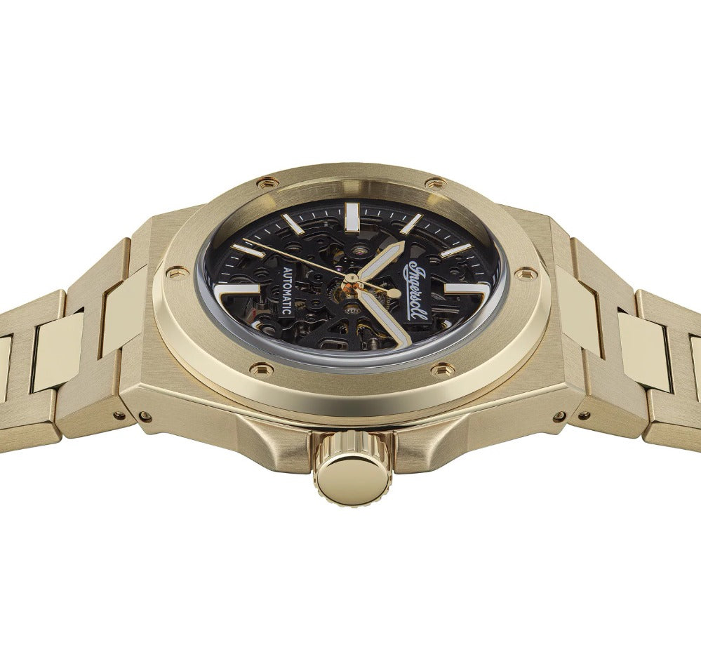 Ingersoll I15001 vyriškas laikrodis Baller Automatic 43mm 5ATM
