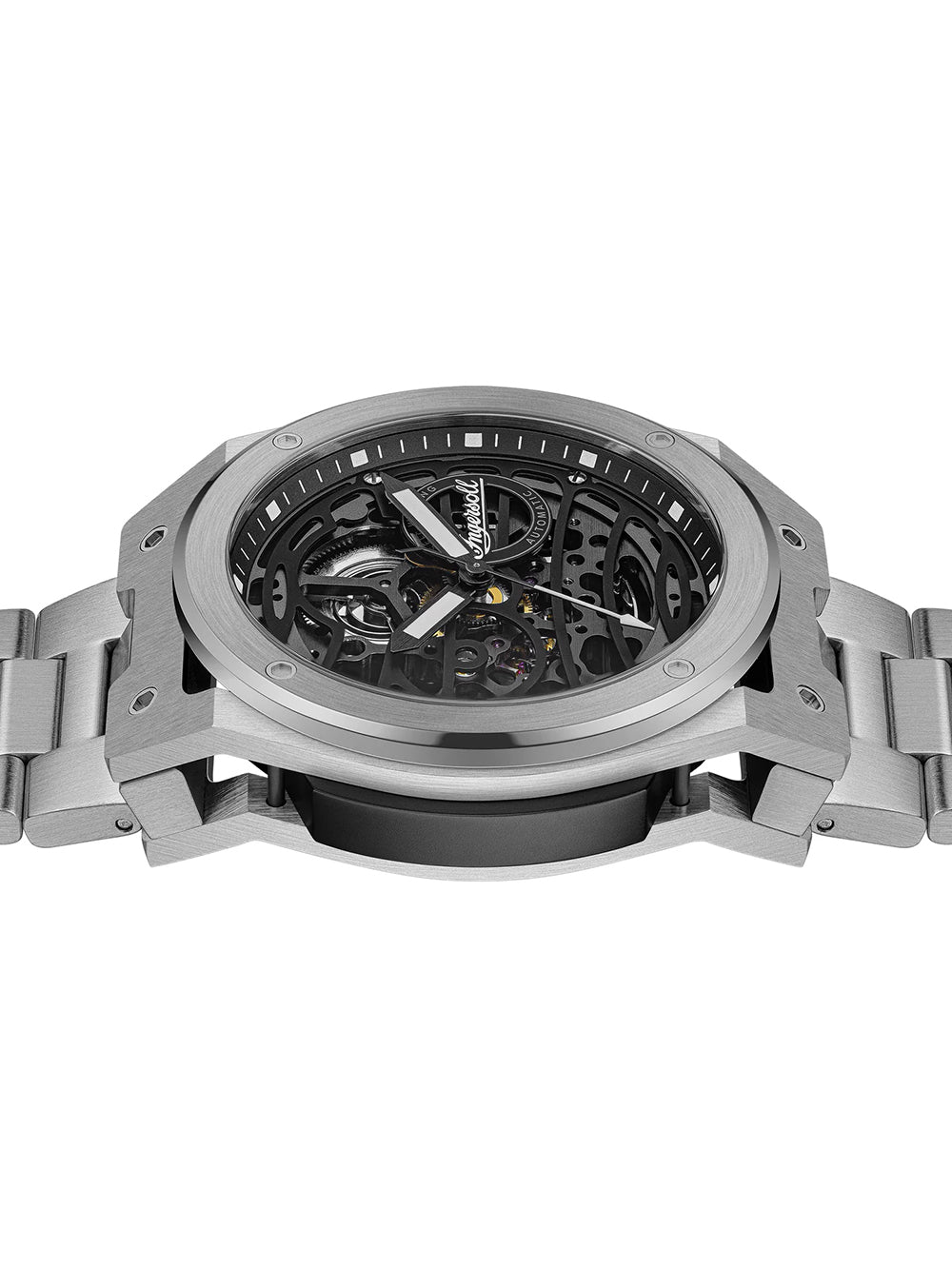 Ingersoll I15203 vyriškas laikrodis Springfield Automatic 47mm 5ATM