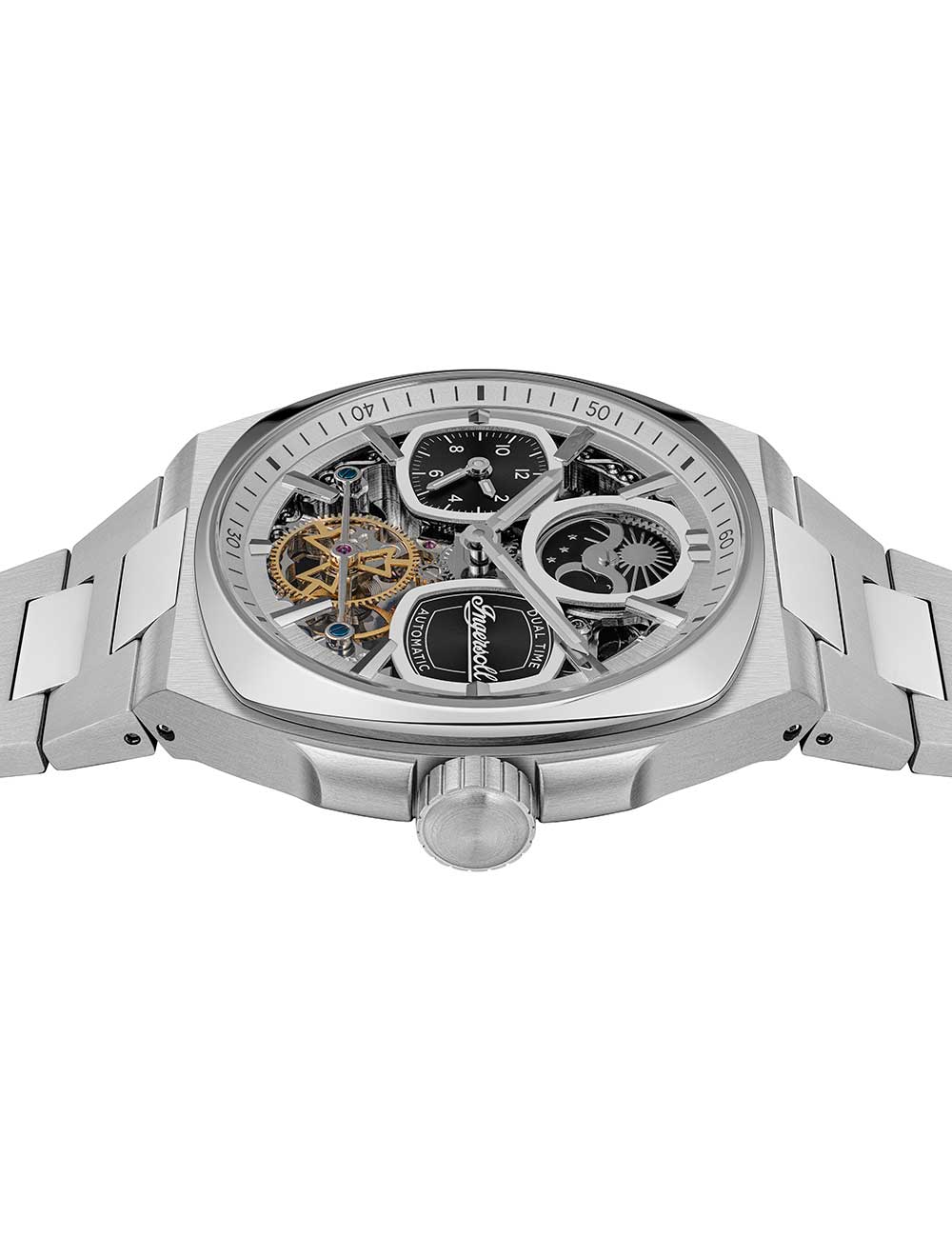 Ingersoll I15802 vyriškas laikrodis The Spirit Automatic 47mm 5ATM