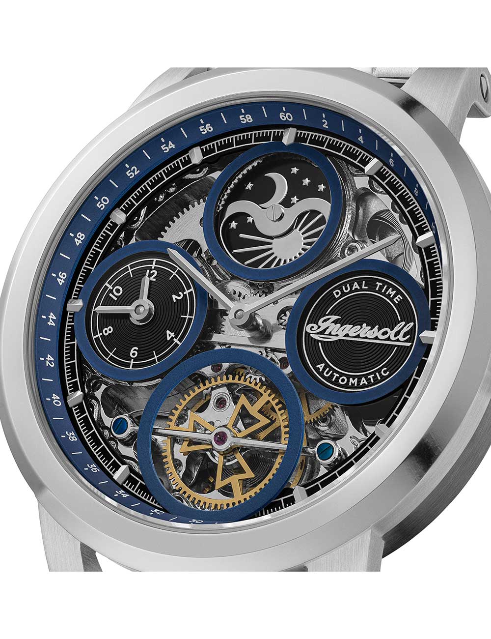 Ingersoll I16003 vyriškas laikrodis The Arc Automatic 44mm 5ATM