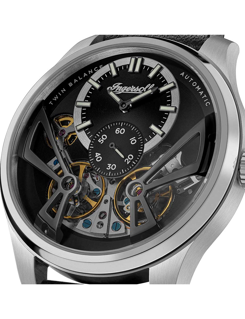Ingersoll I16101 vyriškas laikrodis The Naismith Automatic 46mm 5ATM