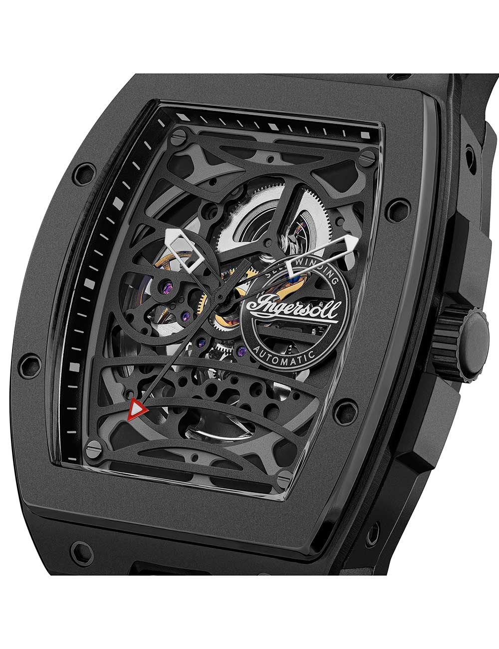 Ingersoll I16201 vyriškas laikrodis The Rim Automatic 42mm 5ATM