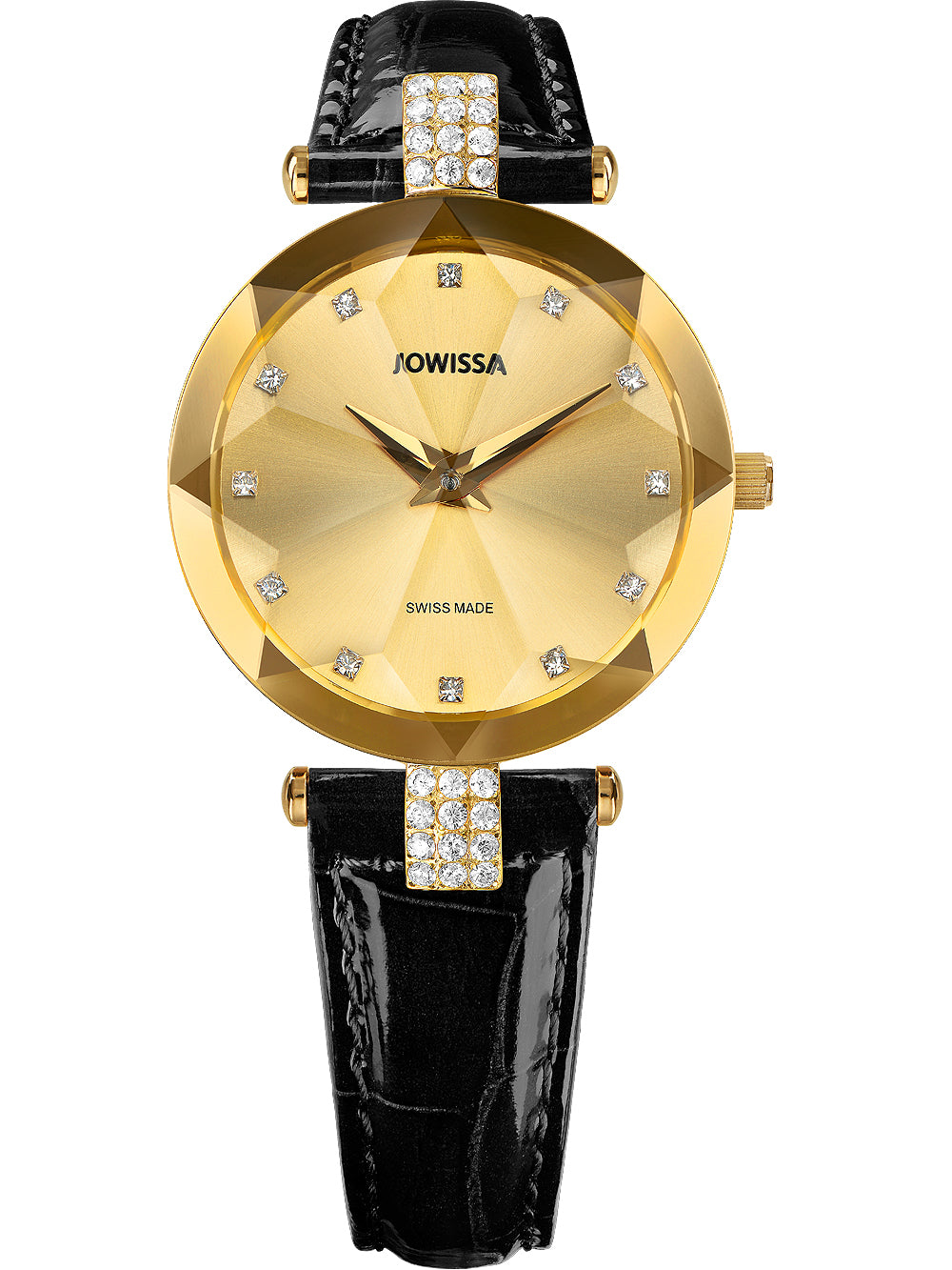 Jowissa J5.615.M Facet Strass moteriškas laikrodis 29mm 5ATM
