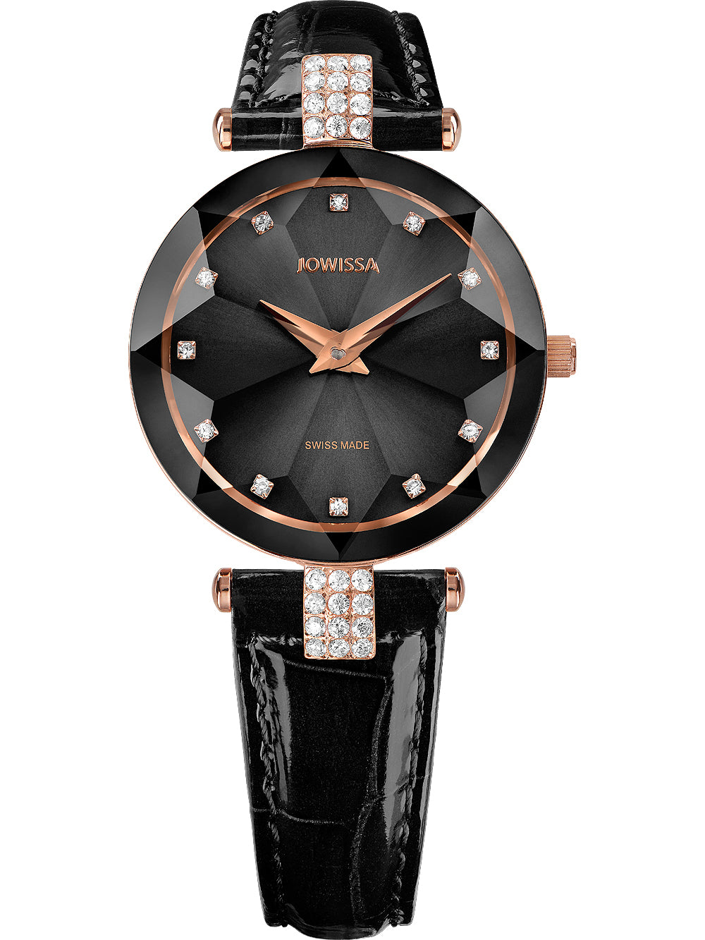 Jowissa J5.623.M Facet Strass moteriškas laikrodis 29mm 5ATM