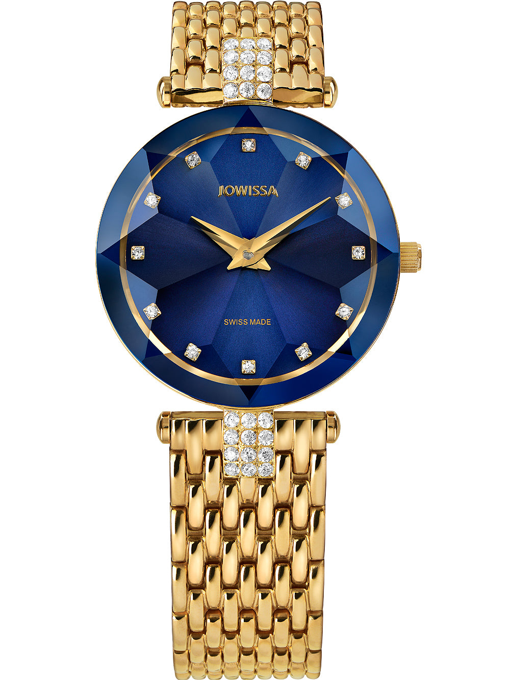 Jowissa J5.632.M Facet Strass moteriškas laikrodis 29mm 5ATM