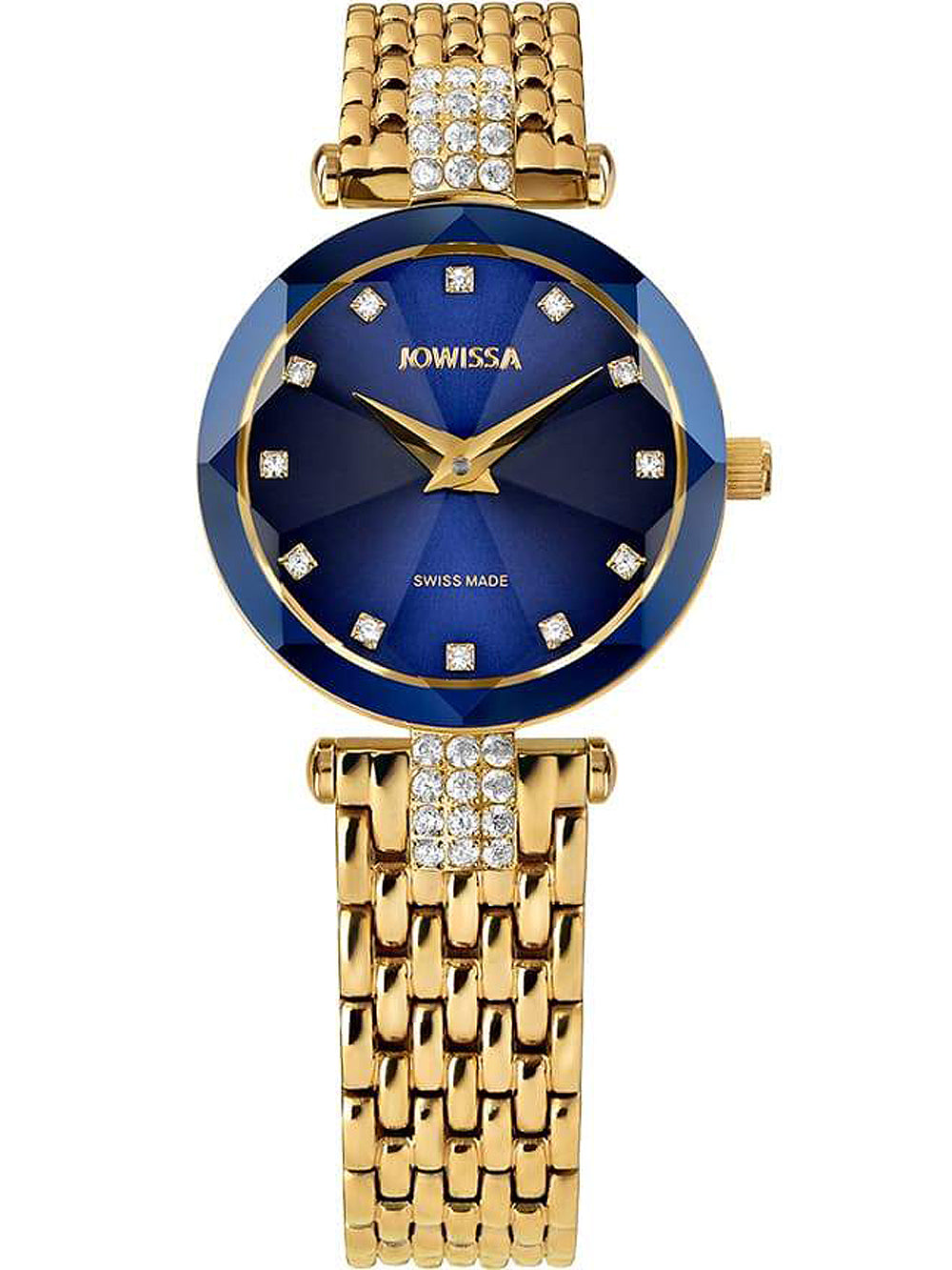 Jowissa J5.632.S Facet Strass moteriškas laikrodis 25mm 5ATM