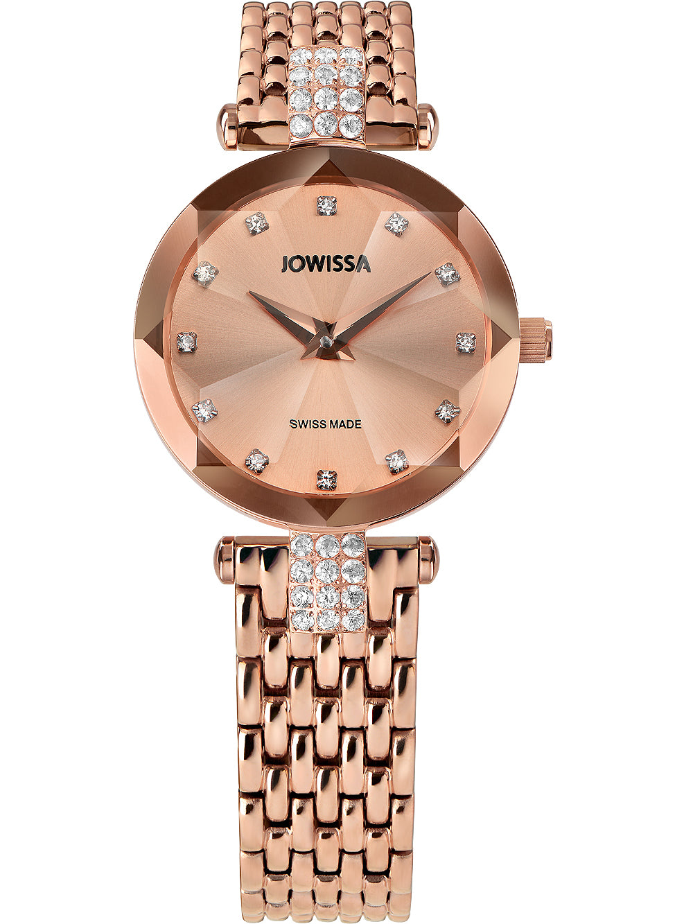 Jowissa J5.634.S Facet Strass moteriškas laikrodis 25mm 5ATM