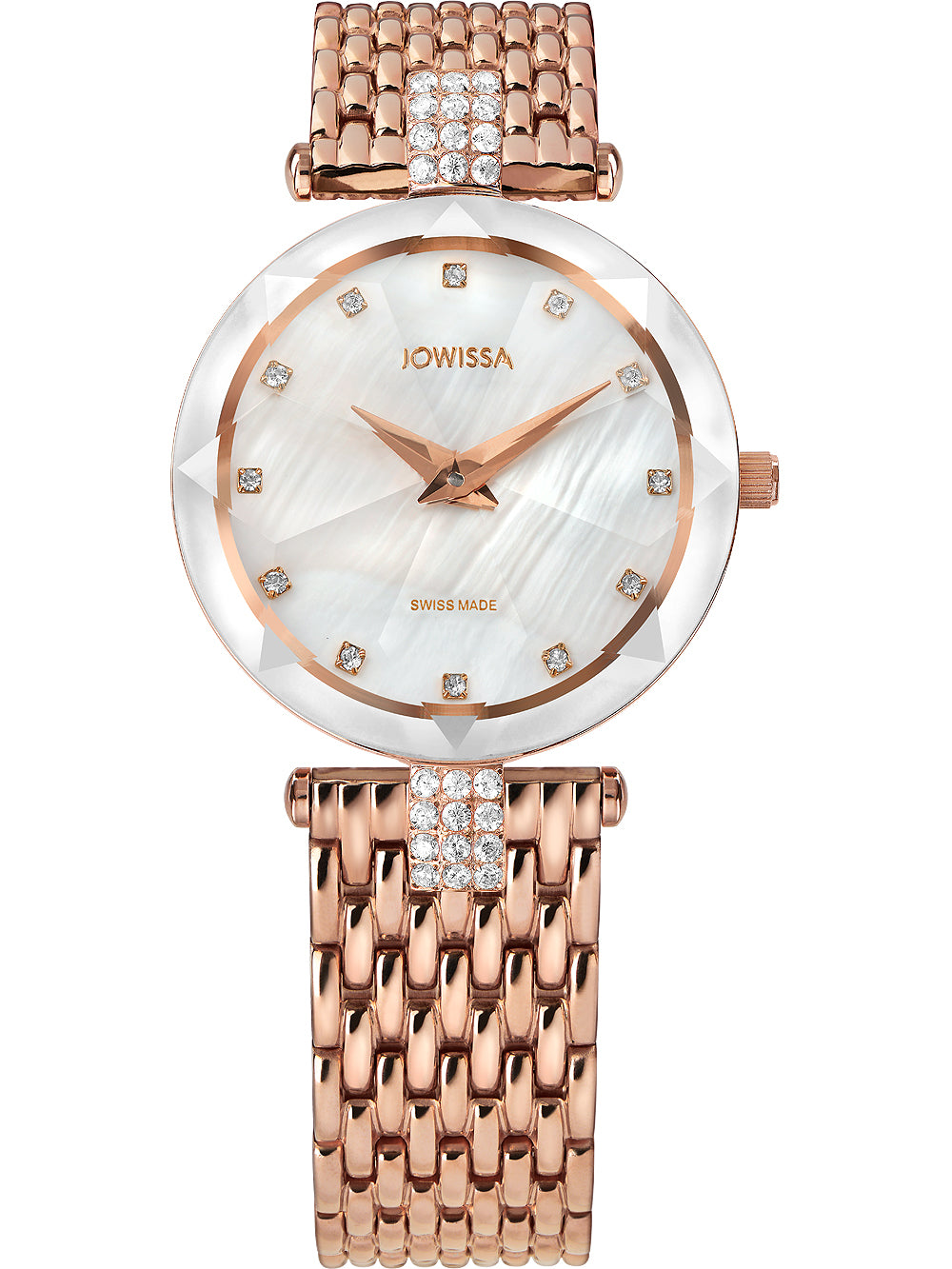 Jowissa J5.635.M Facet Strass moteriškas laikrodis 29mm 5ATM