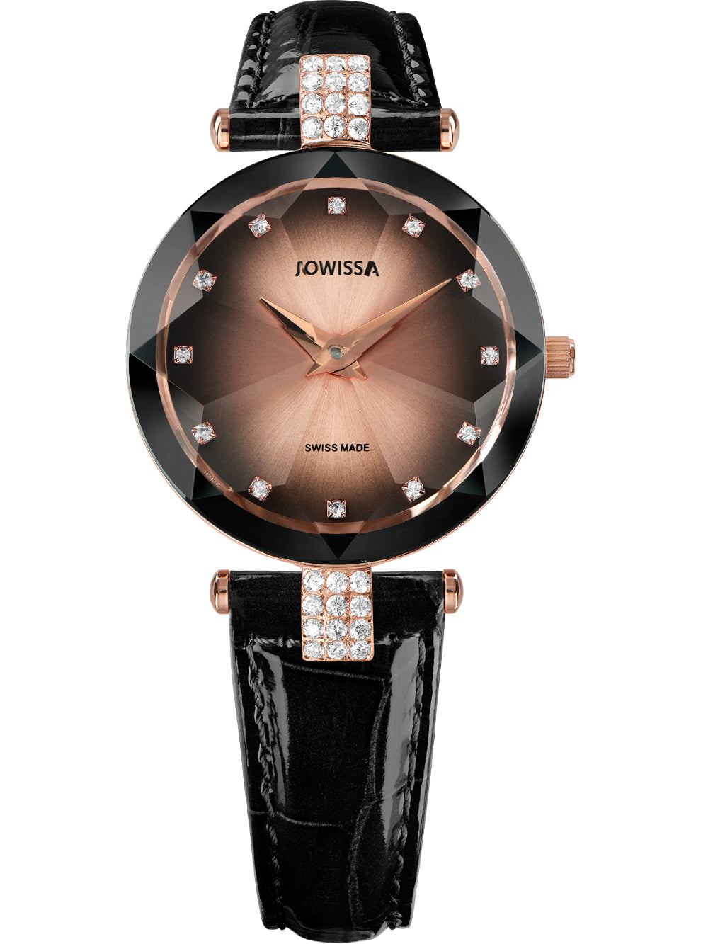 Jowissa J5.651.M Facet Strass moteriškas laikrodis 29mm 5ATM