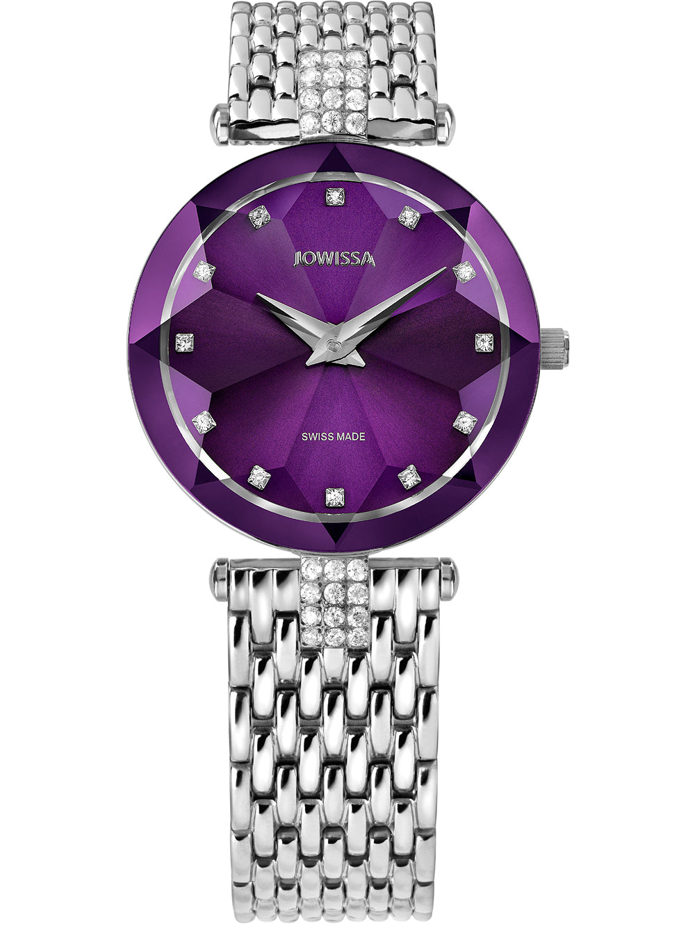 Jowissa J5.702.M Facet Strass moteriškas laikrodis 29mm 5ATM