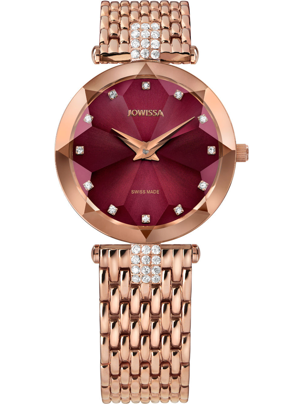 Jowissa J5.714.M Facet Strass moteriškas laikrodis 29mm 5ATM