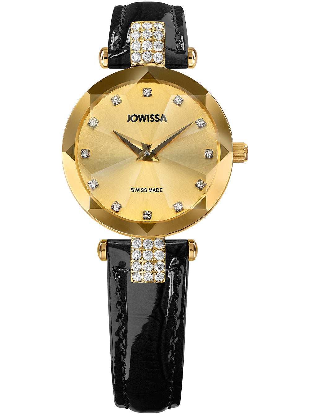 Jowissa J5.615.S Facet Strass moteriškas laikrodis 25mm 5ATM
