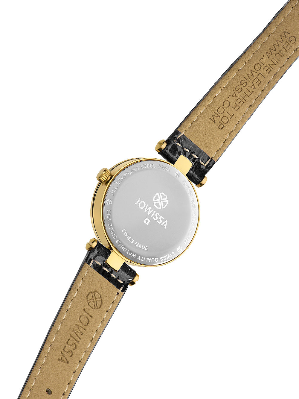 Jowissa J5.615.S Facet Strass moteriškas laikrodis 25mm 5ATM