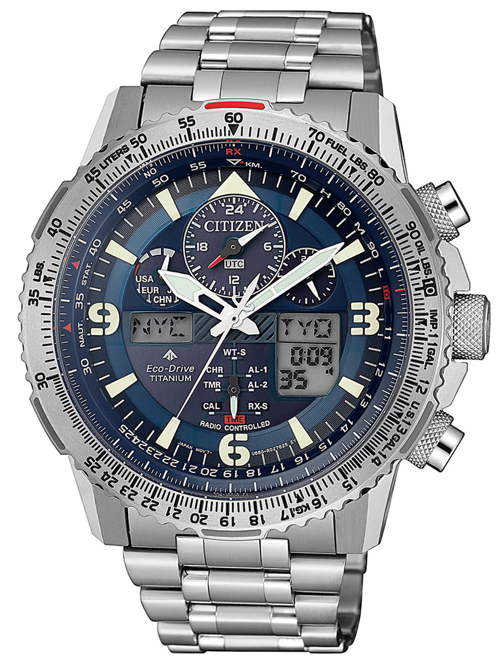 Citizen JY8100-80L Promaster Sky Chronografas 45mm 20ATM