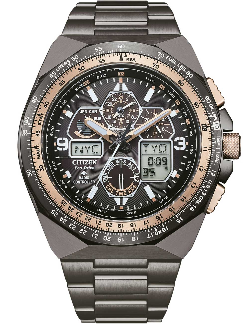 Citizen JY8146-54E vyriškas laikrodis Promaster Sky 35th Anniversary Limited 45mm 20ATM