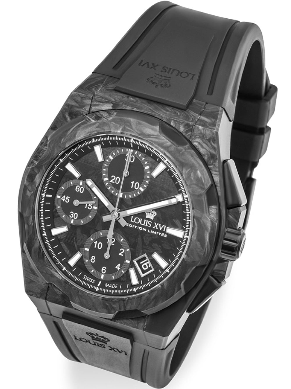 Louis XVI LXVI1200 La Vauguyon Chronograph Automatic vyriškas laikrodis 41mm 5ATM