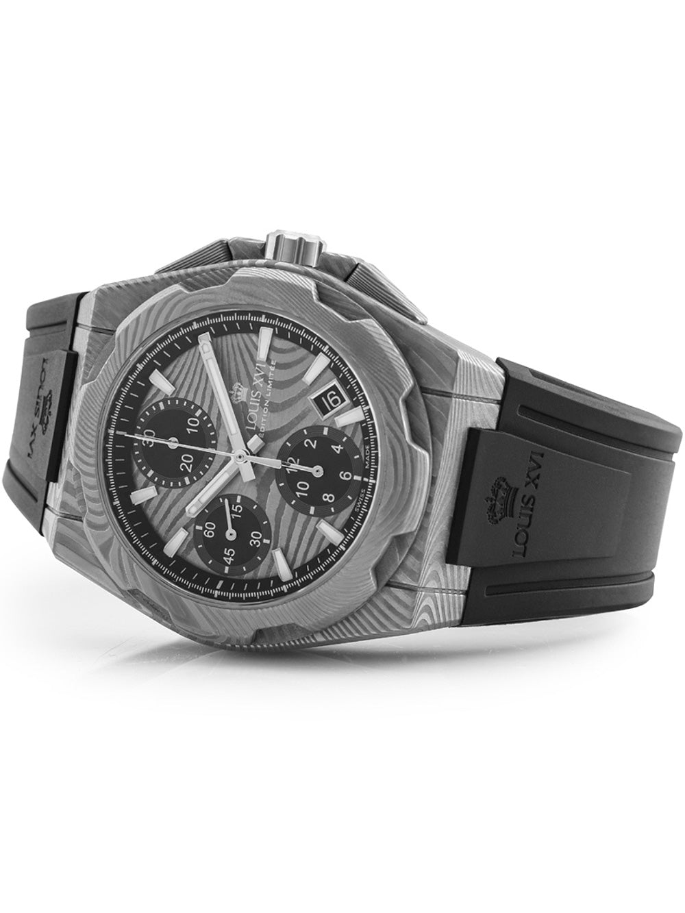 Louis XVI LXVI1201 La Vauguyon Chronograph Automatic vyriškas laikrodis 41mm 5ATM