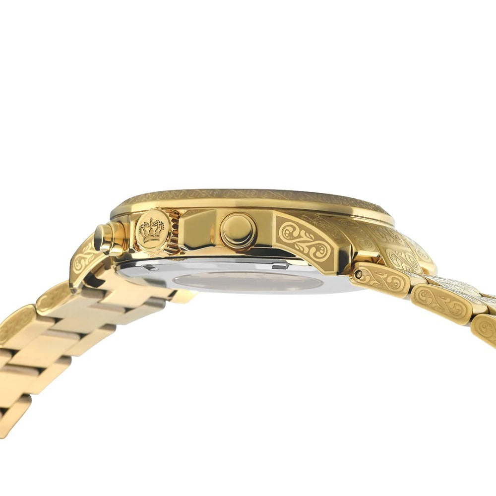 Louis XVI LXVI1094 Palais Royale Arabic Chronograph vyriškas laikrodis 43mm 10ATM