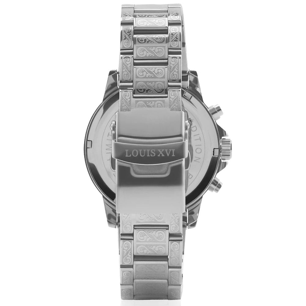 Louis XVI LXVI1095 Palais Royale Arabic Chronograph vyriškas laikrodis 43mm 10ATM