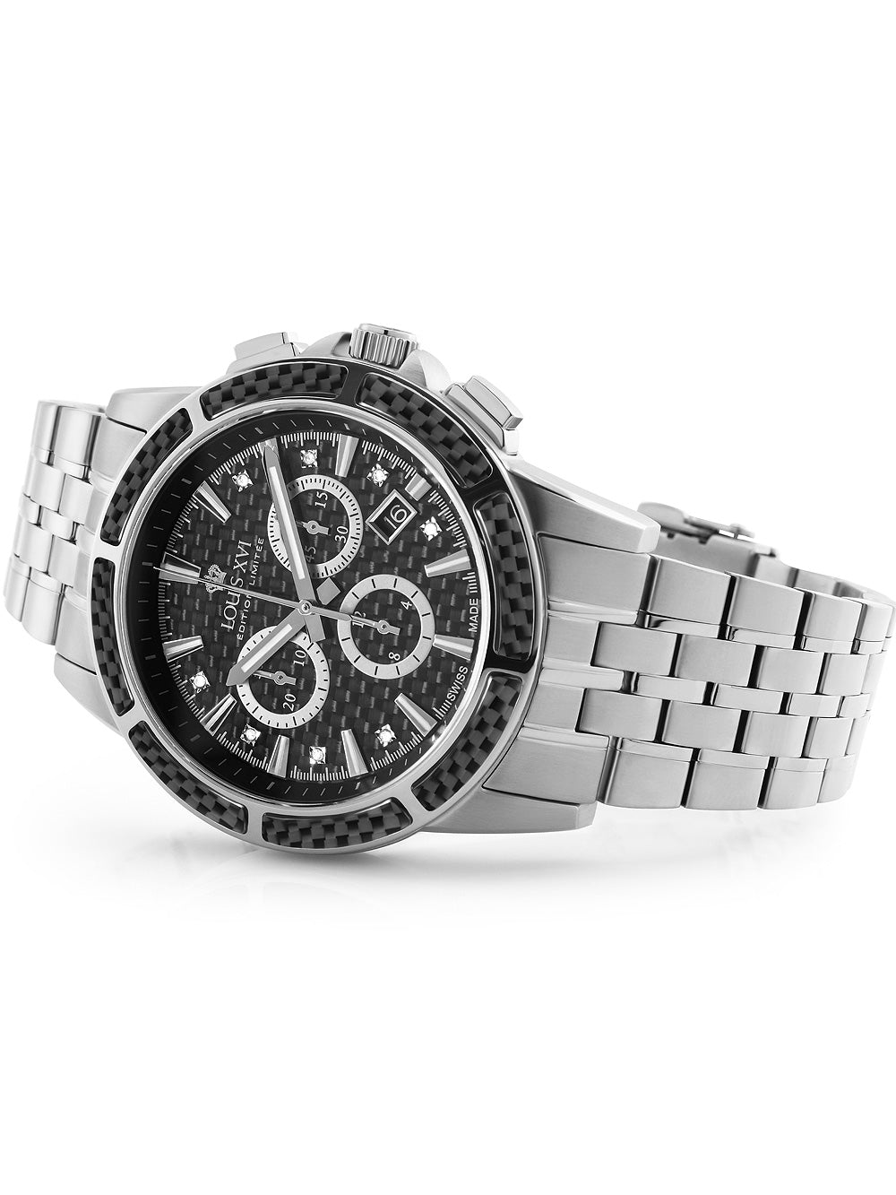 Louis XVI LXVI1101 Majeste Chronograph vyriškas laikrodis 43mm 5ATM