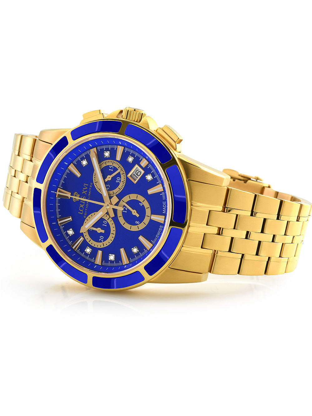 Louis XVI LXVI1105 Majest? Chronograph vyriškas laikrodis 43mm 5ATM