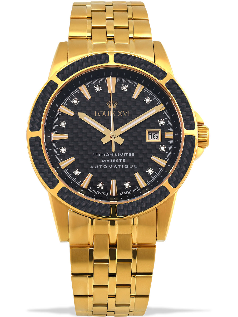 Louis XVI LXVI1112 Majest? Automatic vyriškas laikrodis 43mm 5ATM