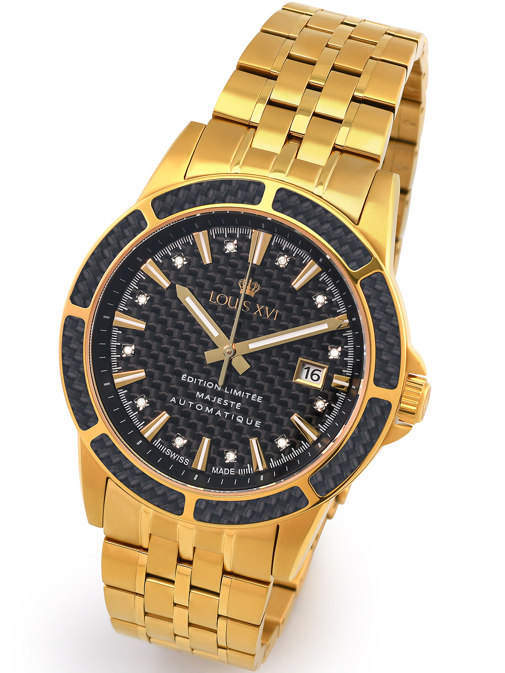 Louis XVI LXVI1112 Majest? Automatic vyriškas laikrodis 43mm 5ATM