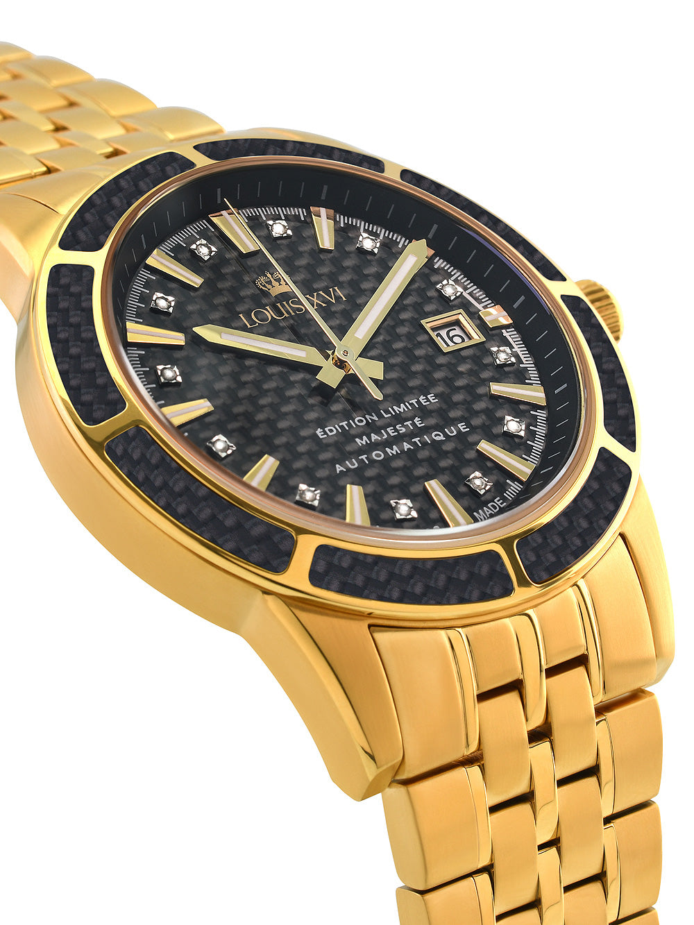 Louis XVI LXVI1112 Majest? Automatic vyriškas laikrodis 43mm 5ATM