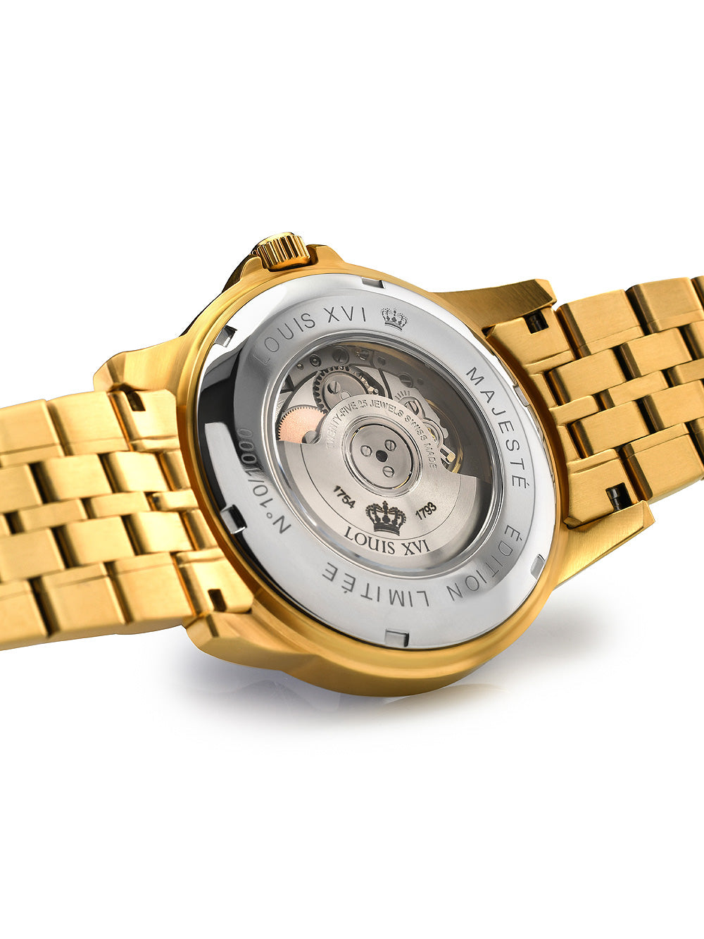 Louis XVI LXVI1112 Majest? Automatic vyriškas laikrodis 43mm 5ATM