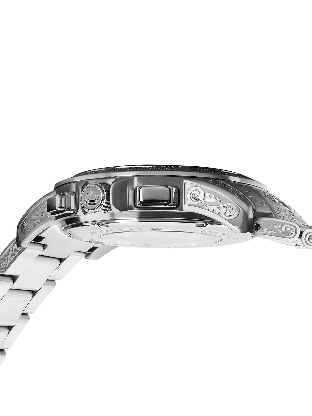 Louis XVI LXVI1127 Majeste Iced Out Chronograph vyriškas laikrodis 43mm 5ATM